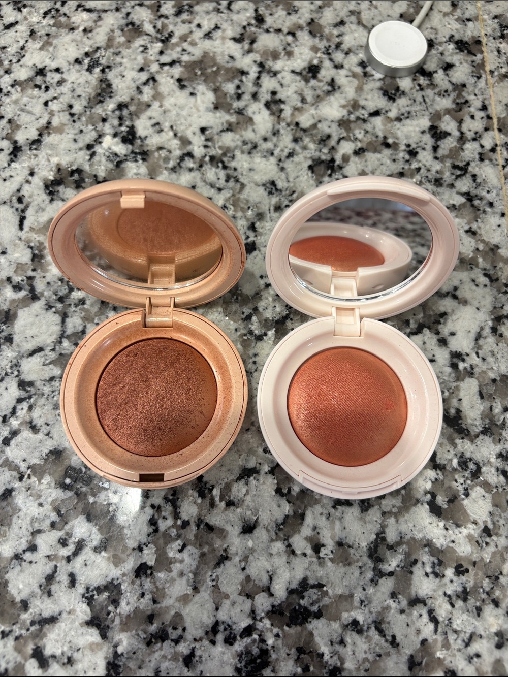 Rare Beauty- Highlighter and cream blush
